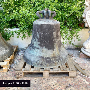 Antique Bronze Church Bells - Four Sizes Available