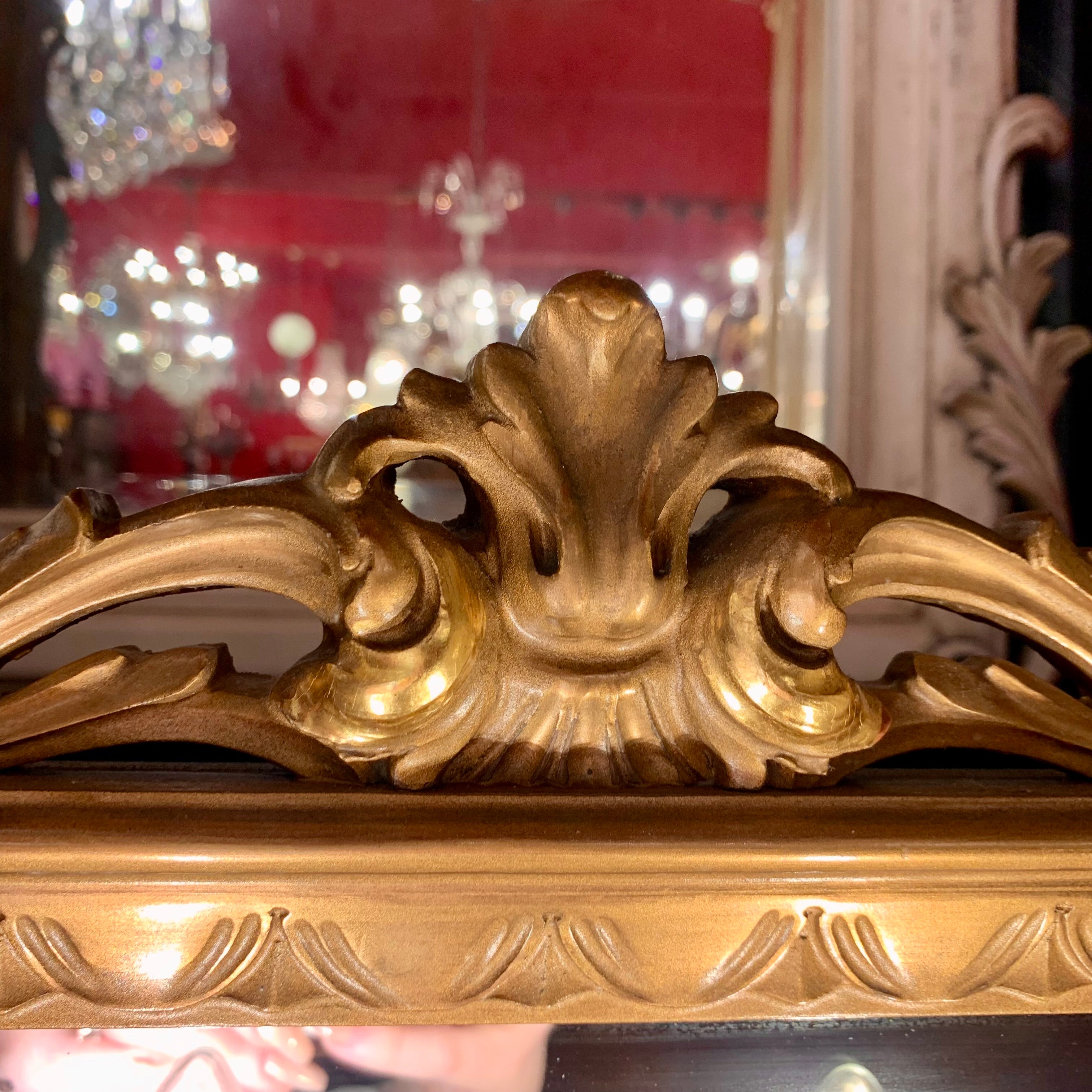 Pair of Italian Empire Era Mirrored Bedside Pedestals - SOLD