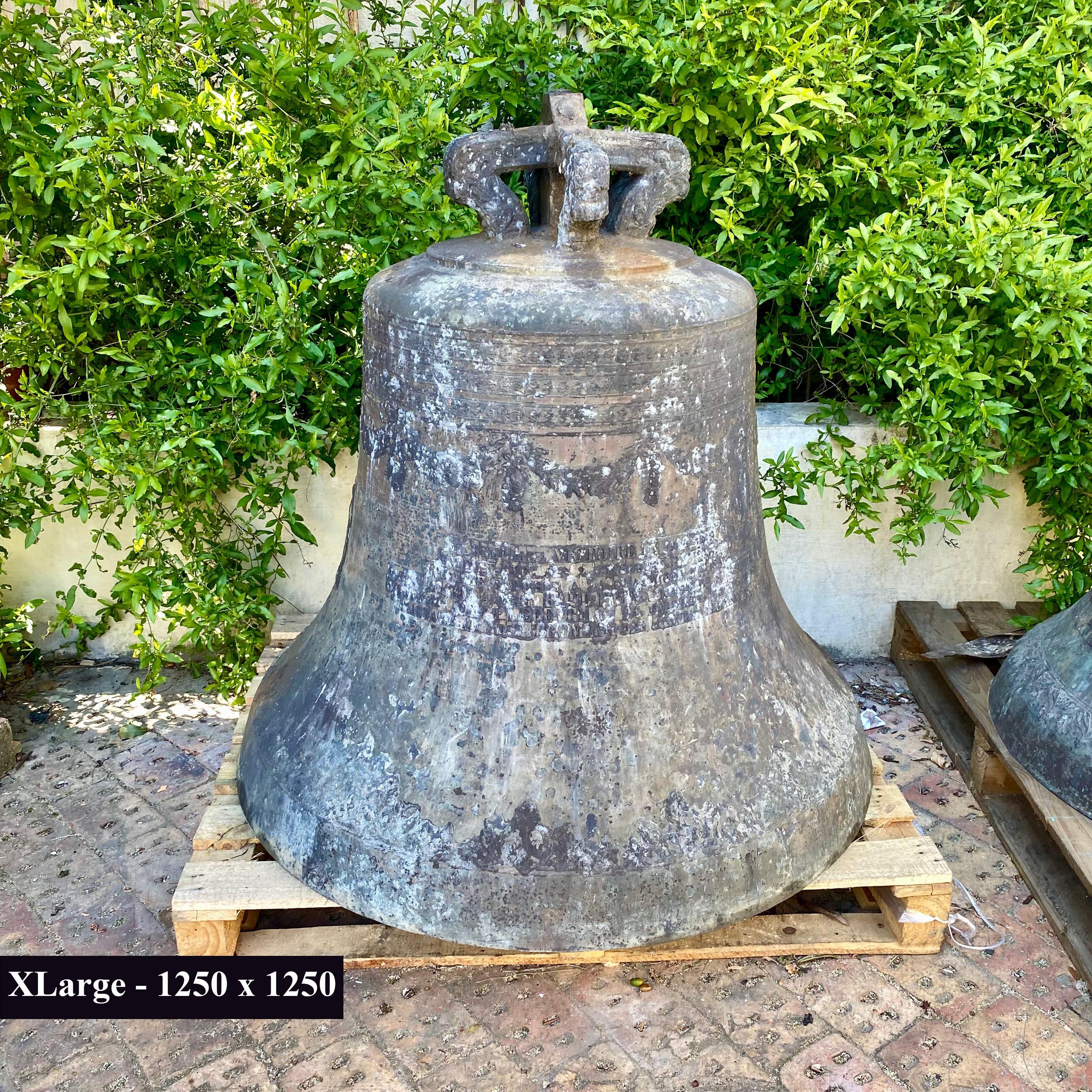 Antique Bronze Church Bells - Four Sizes Available