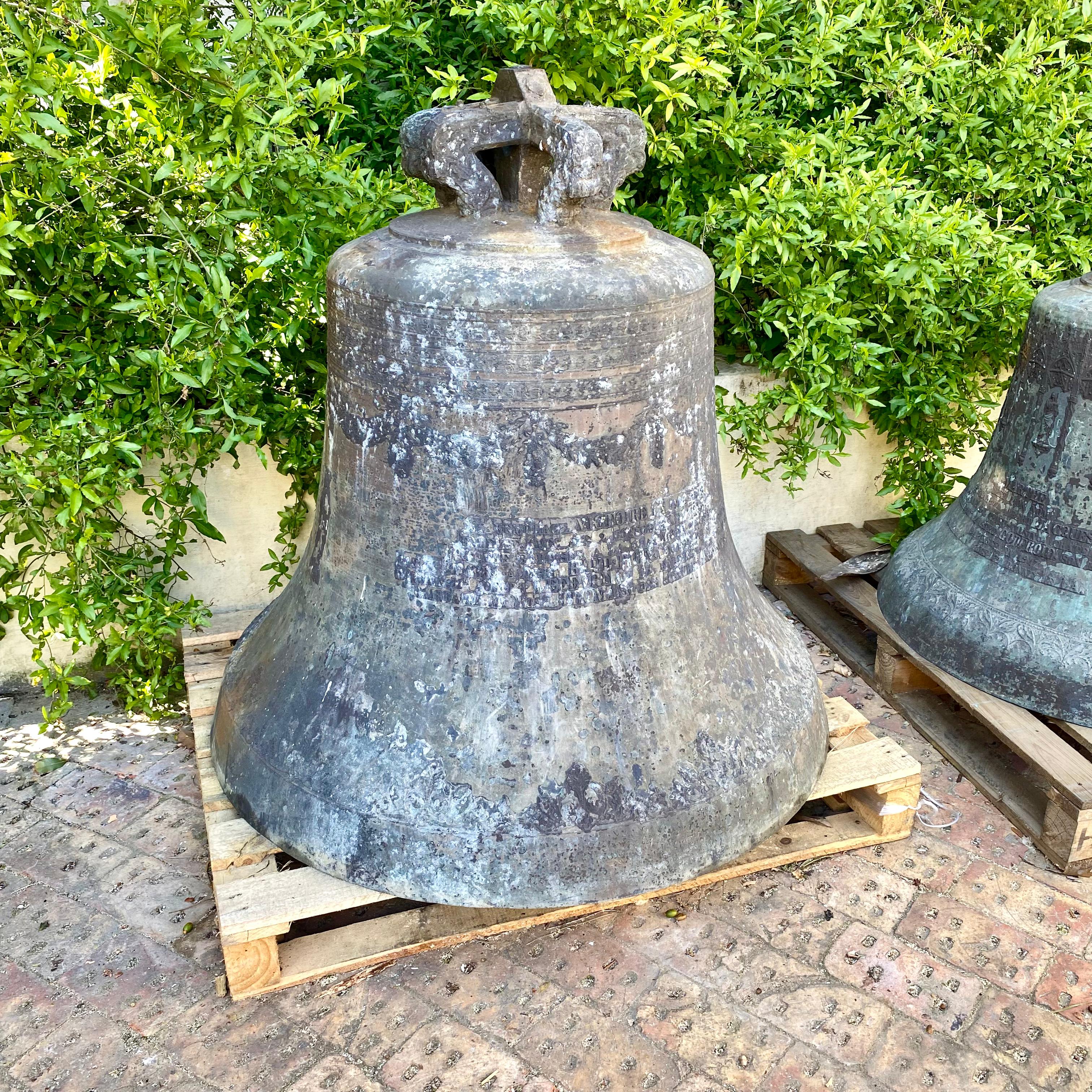 Antique Bronze Church Bells - Four Sizes Available