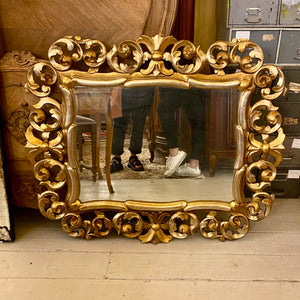 Antique French Gilt Mirror - SOLD