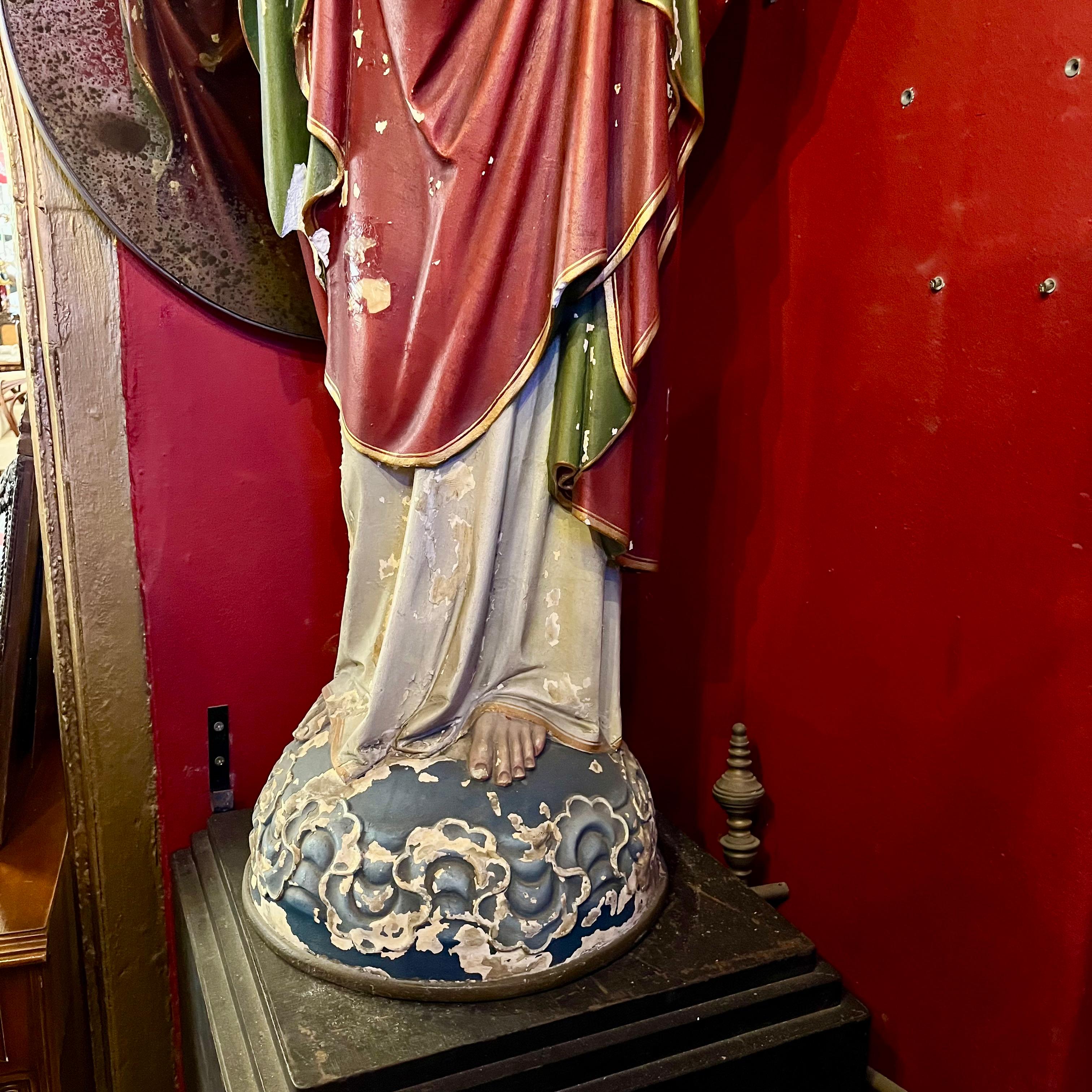 Monumental Sacred Heart of Jesus Statue