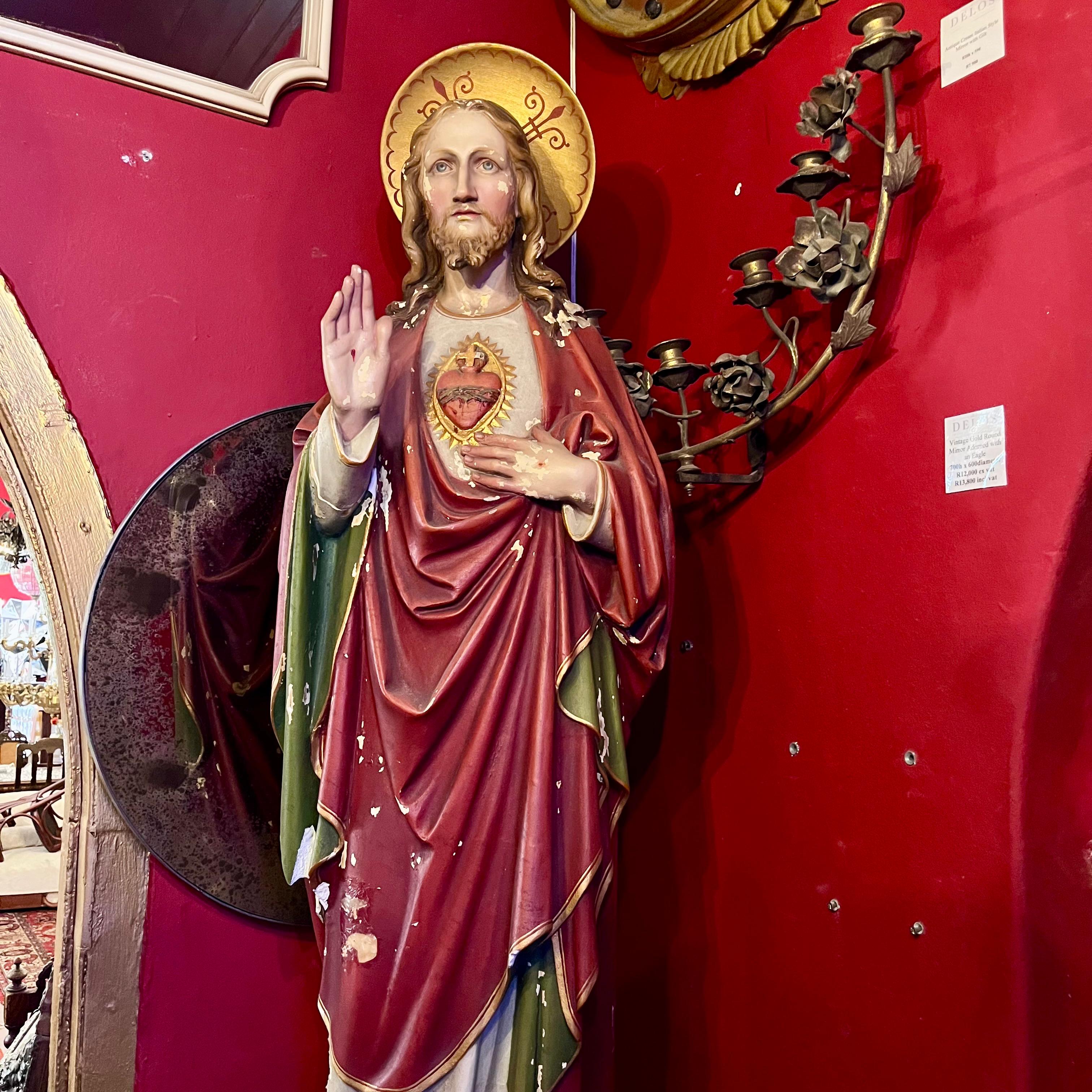 Monumental Sacred Heart of Jesus Statue