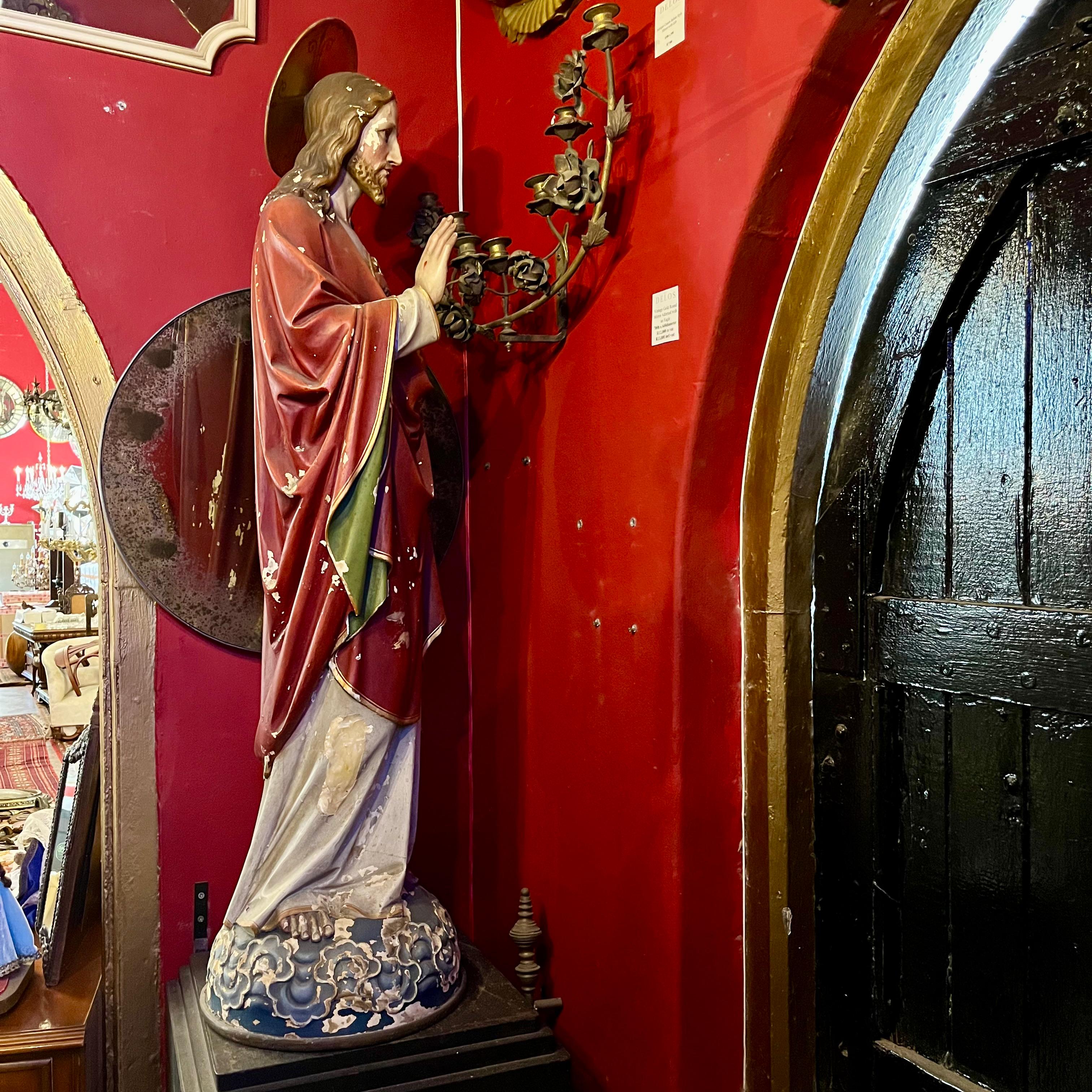 Monumental Sacred Heart of Jesus Statue