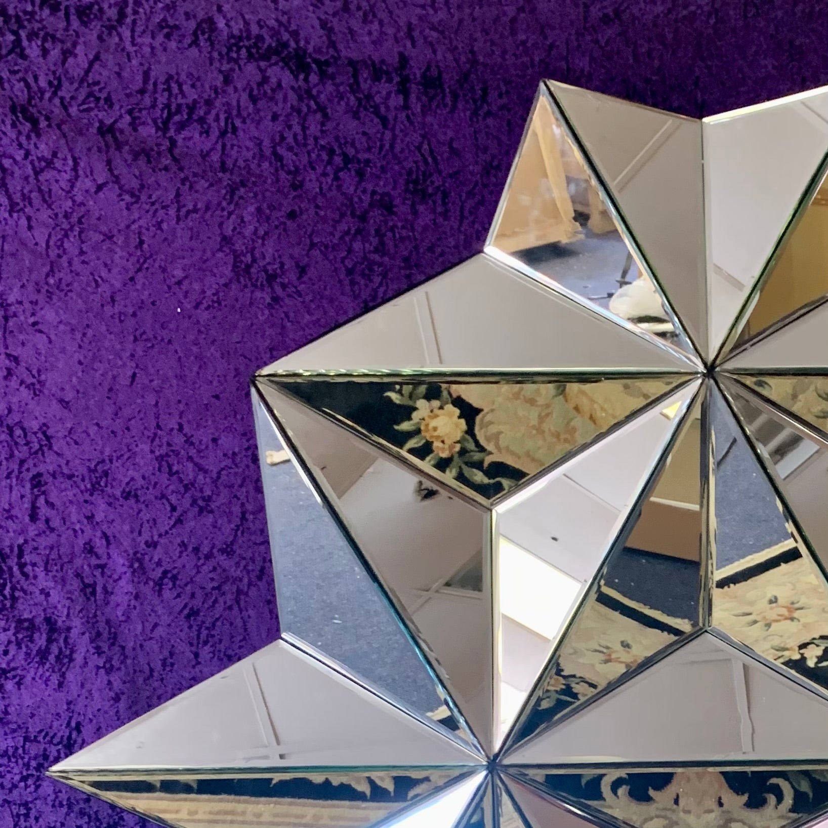 Contemporary Abstract Mirror