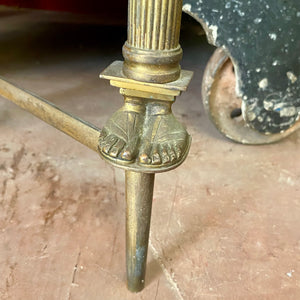 Petite Wall Console with Marble Top