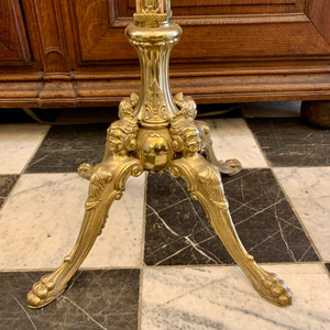 Beautiful Cast Brass and Onyx Coat Stand