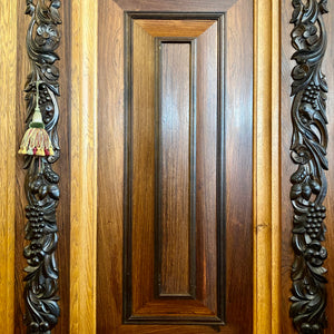 Antique Oak Cabinet From Holland