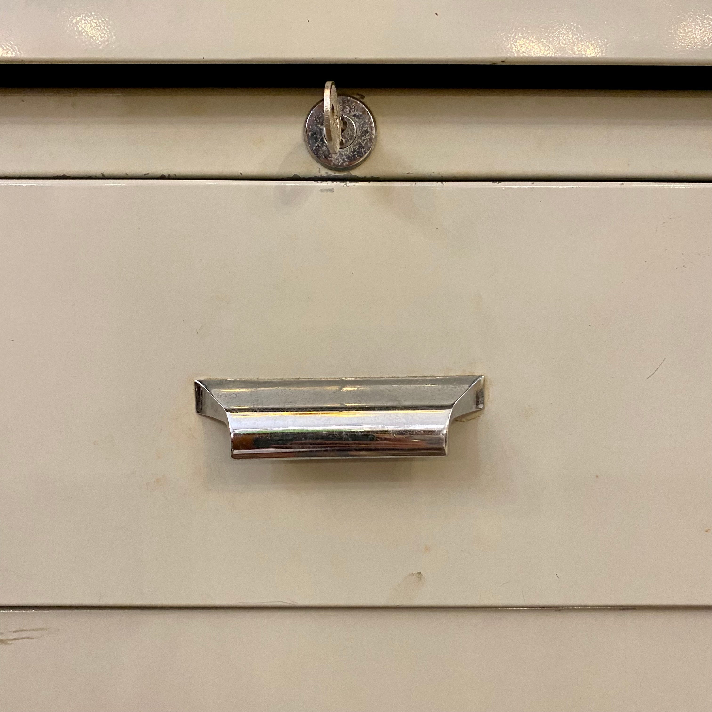 Mid-Century Desk, Chair and Typewriter Set