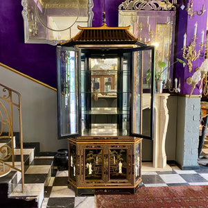 Large Vintage Japanese Display Cabinet - SOLD