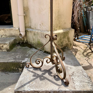 Adjustable Wrought Iron Electrical Candelabra