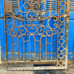 Salvaged Forged Steel Gate