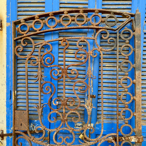 Salvaged Forged Steel Gate