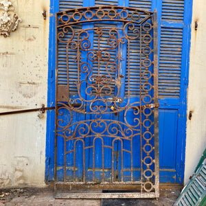 Salvaged Forged Steel Gate