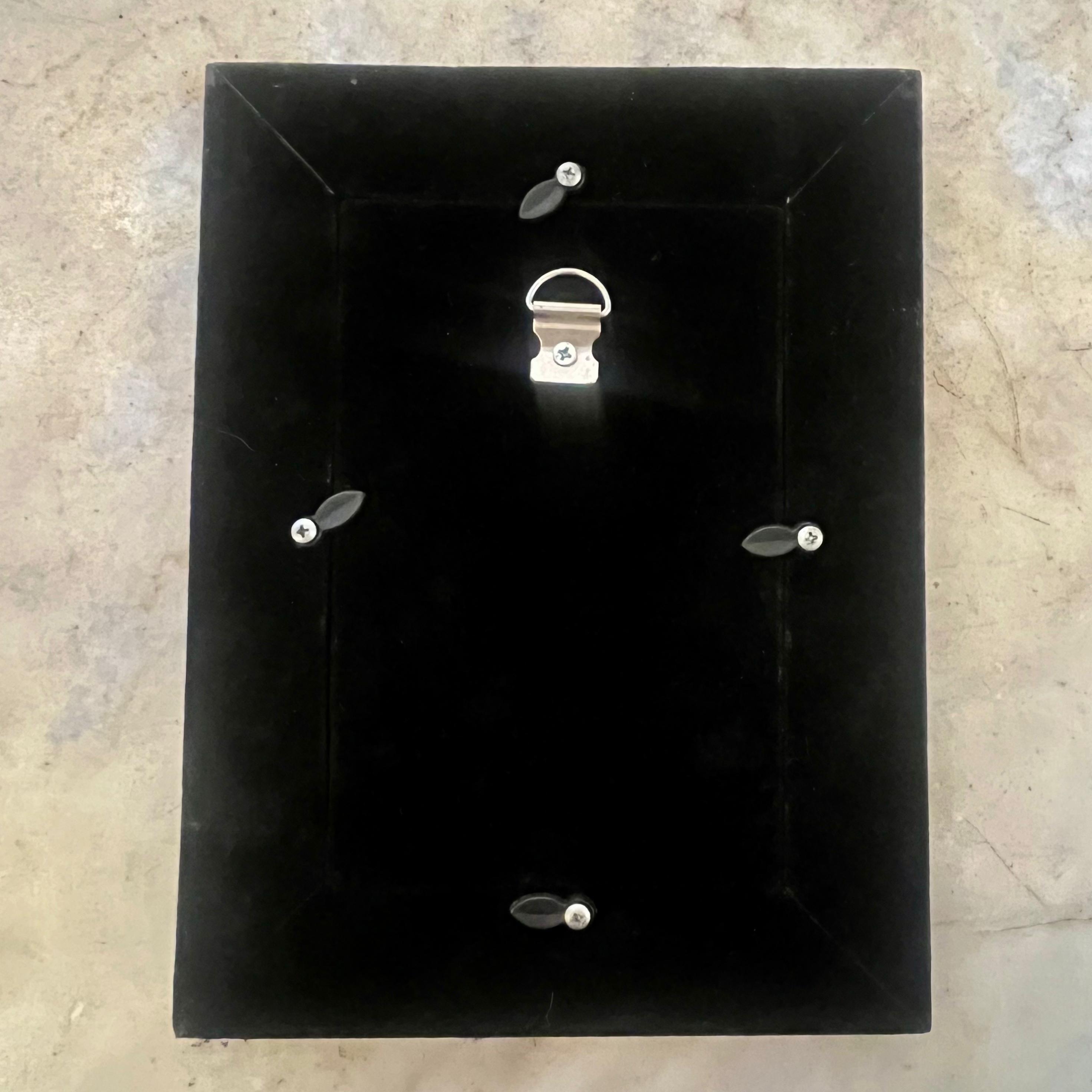 Aged Mirror Photo Frame