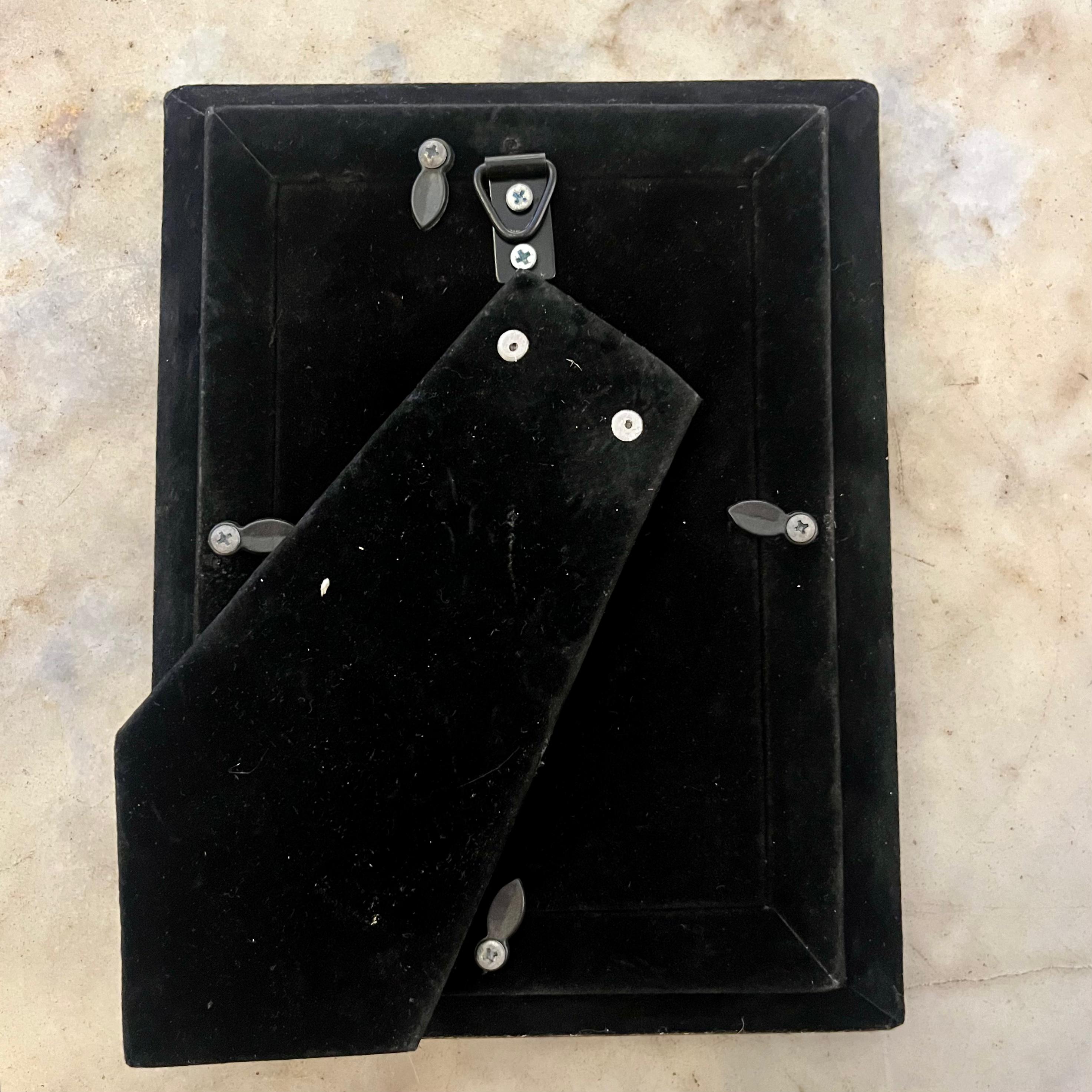 Faceted Gold Mirror Edge Photo Frame