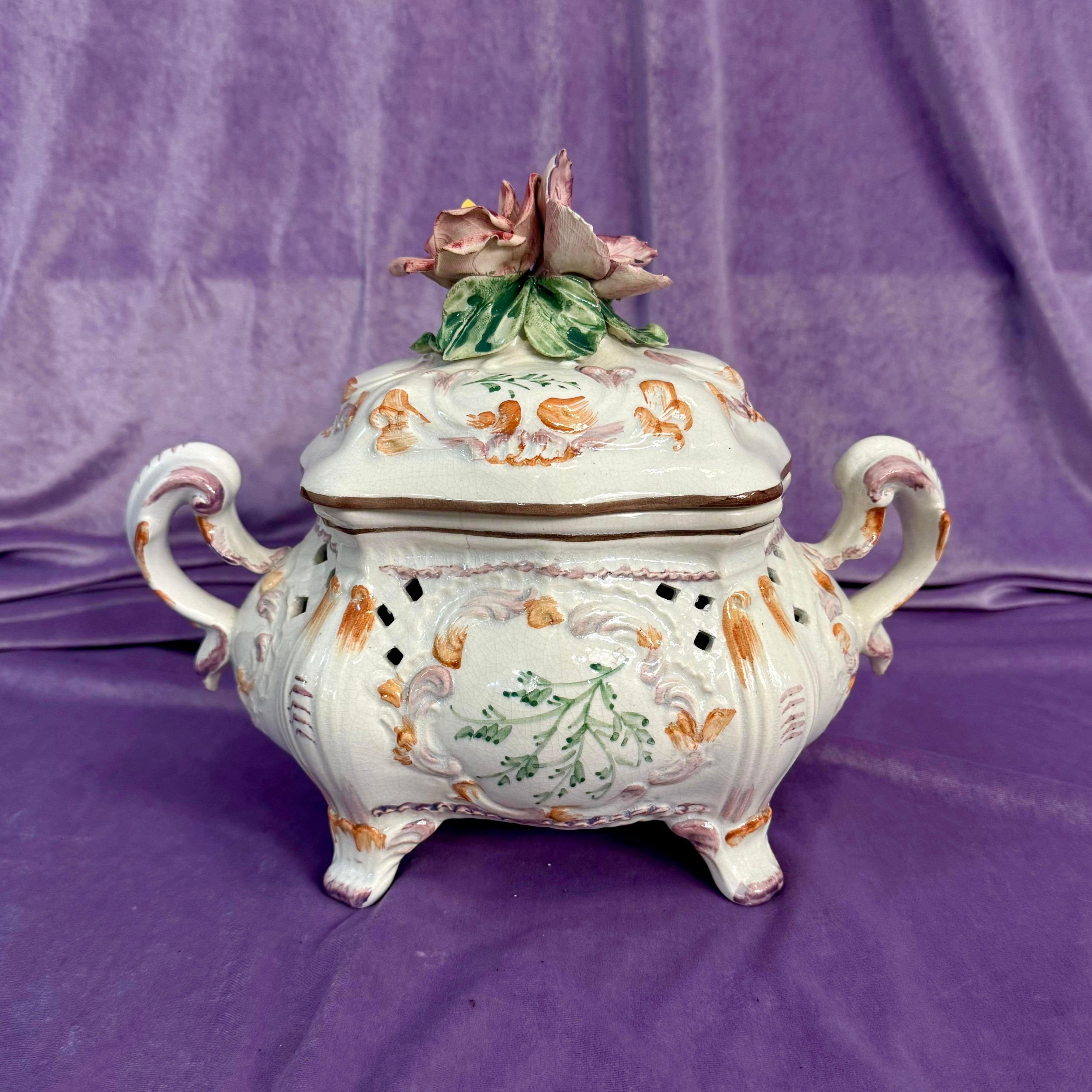 Murano Mario Nove Ceramic Dish with Twin-handle