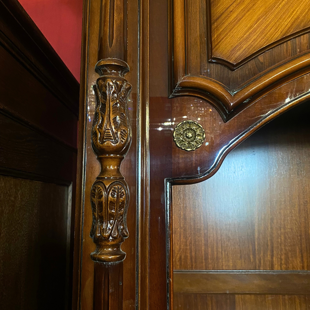 Exquisite Antique Display Cabinet - SOLD