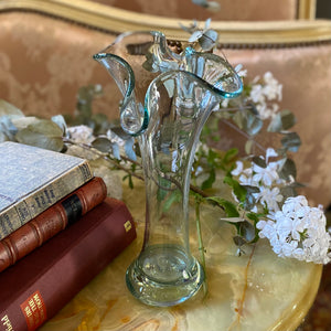 Vintage Aqua Murano Vase