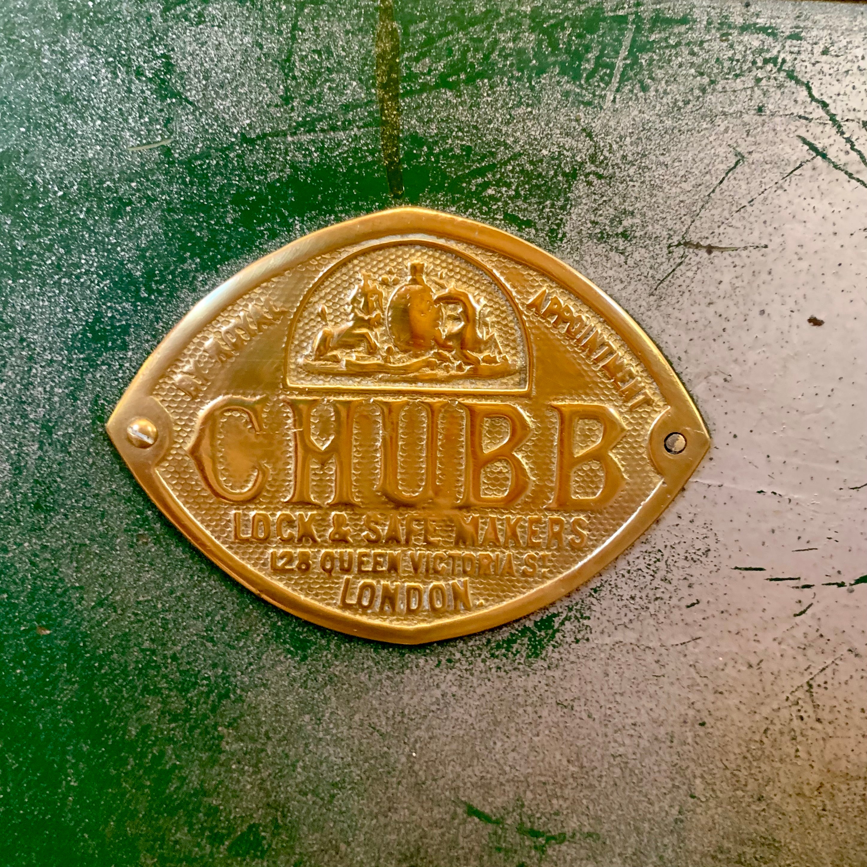 Large and Heavy Antique "Chubb" Safe