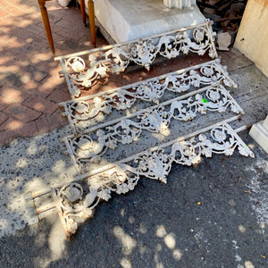 Cast Iron Decorative Awnings - SOLD