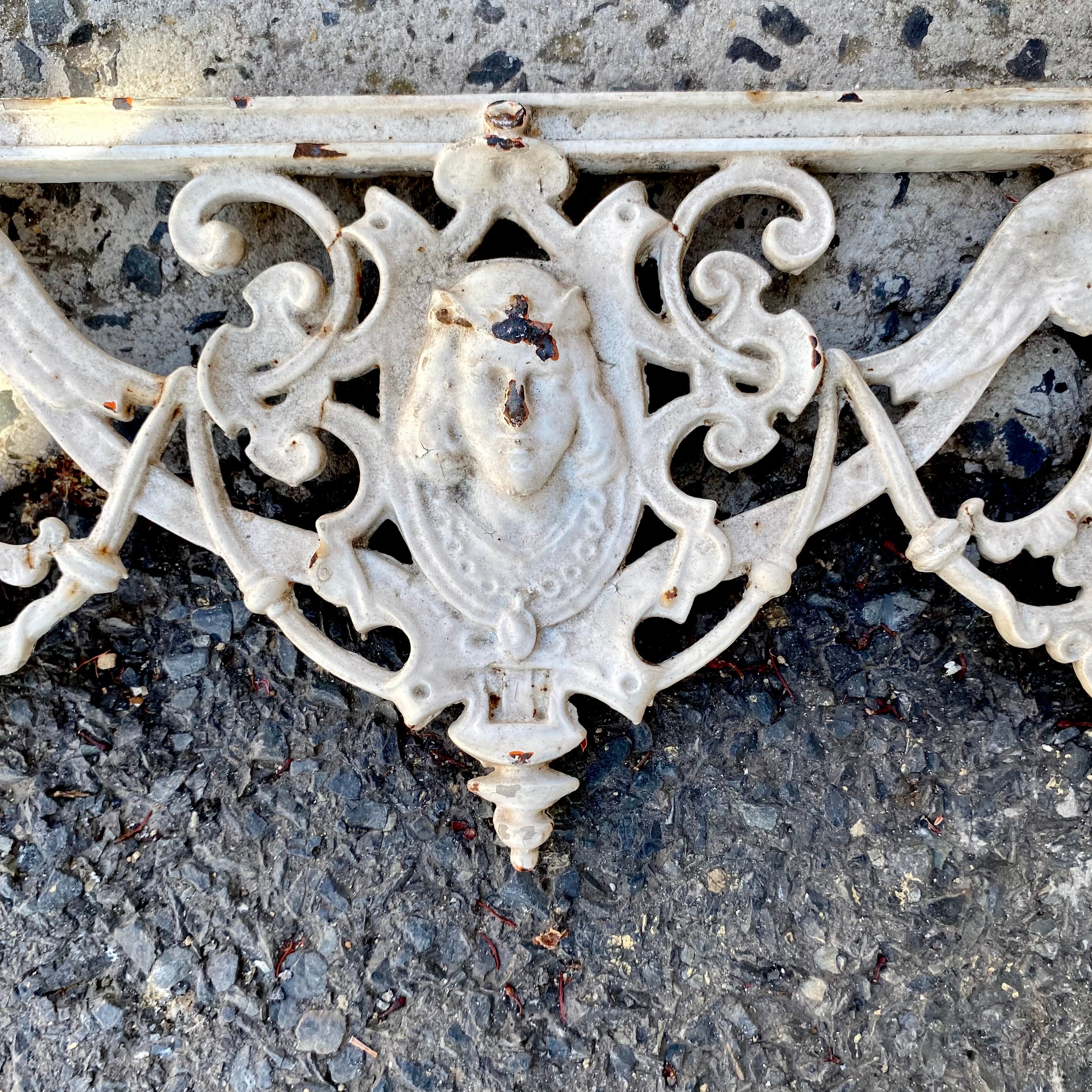 Cast Iron Decorative Awnings - SOLD