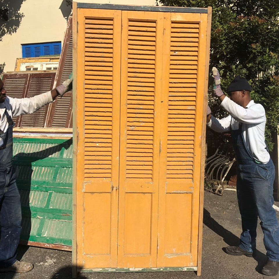 Salvaged Shutter Doors