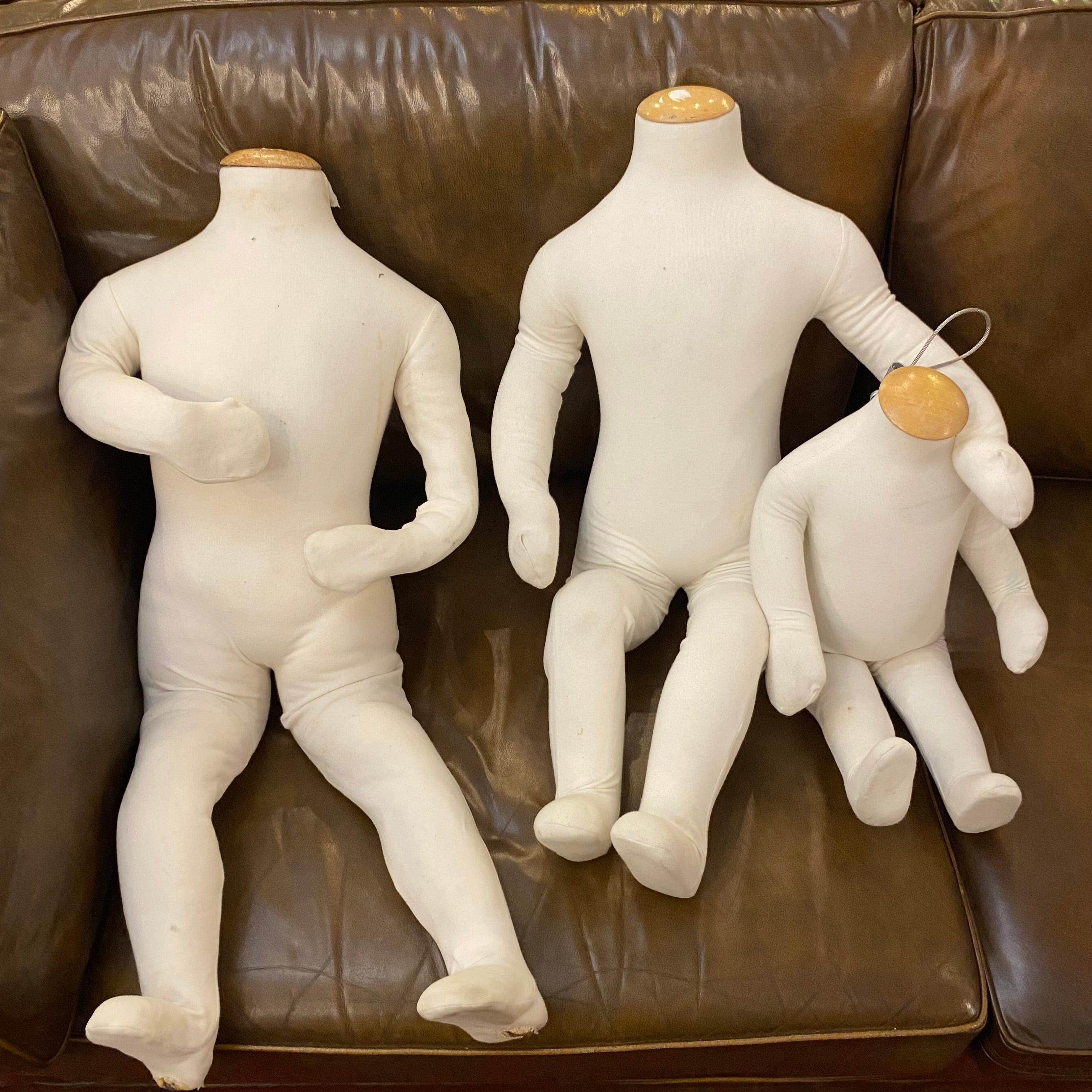 Set of Three Kid's Mannequins
