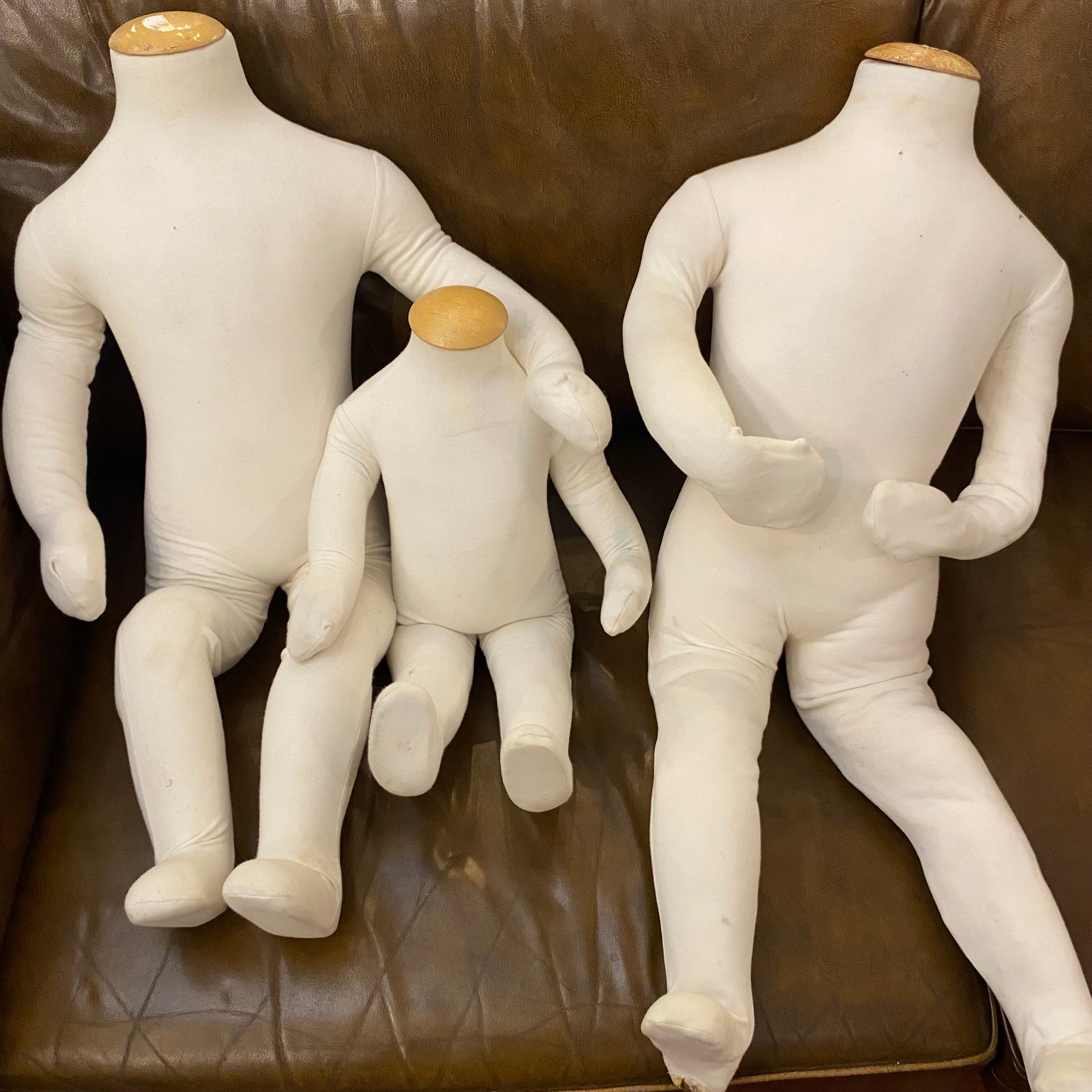 Set of Three Kid's Mannequins