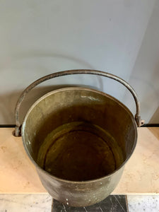 Antique Brass Jam Pot