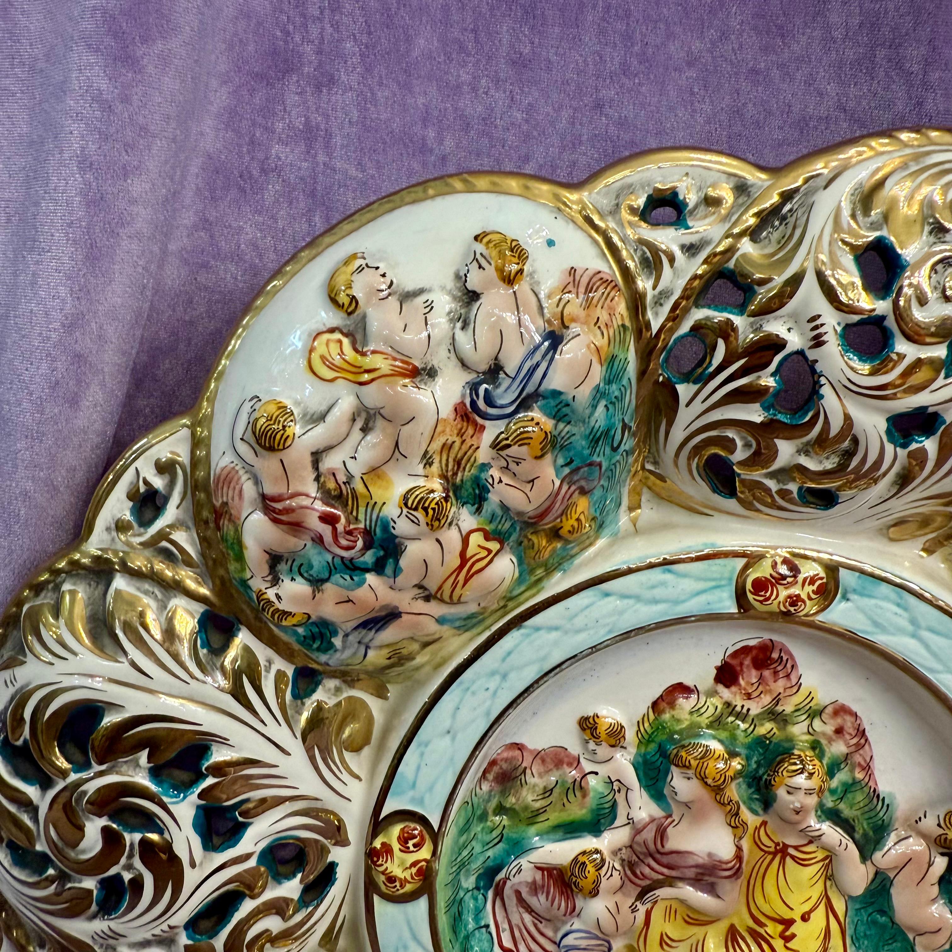 Capodimonte Decorative Wall Plate
