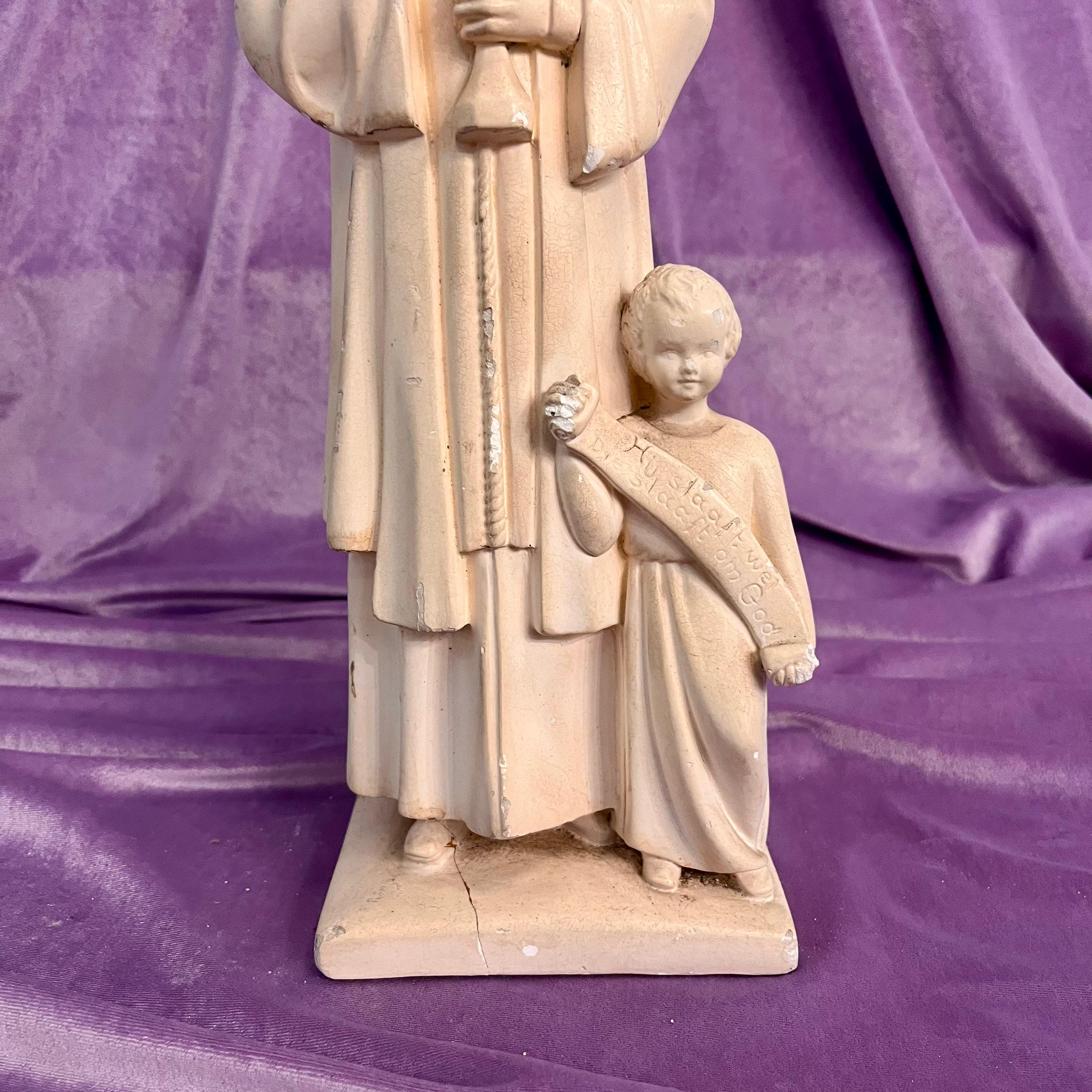 Religious Statue of St. John Baptist de La Salle