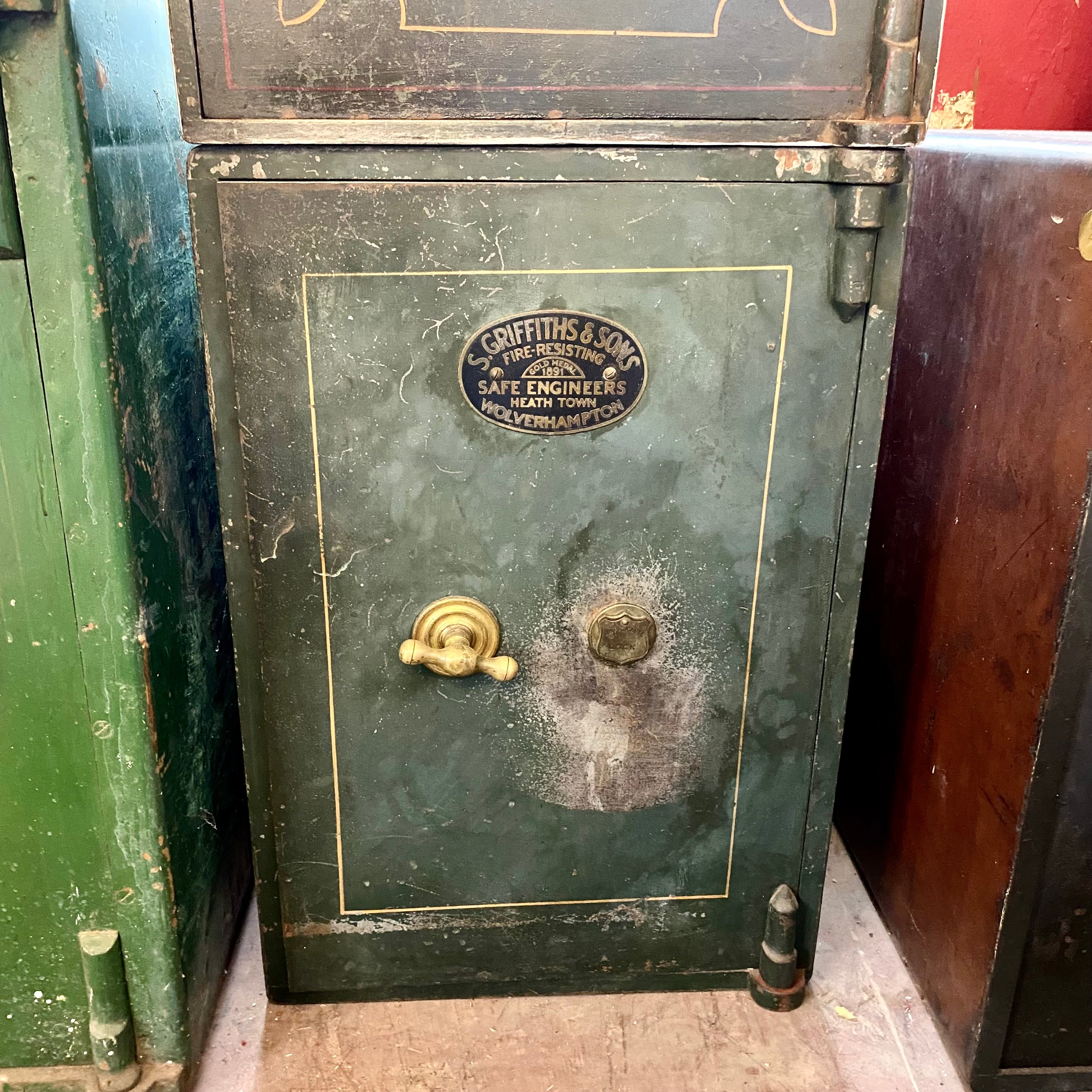 Antique "S.Griffiths & Sons" Safe - SOLD