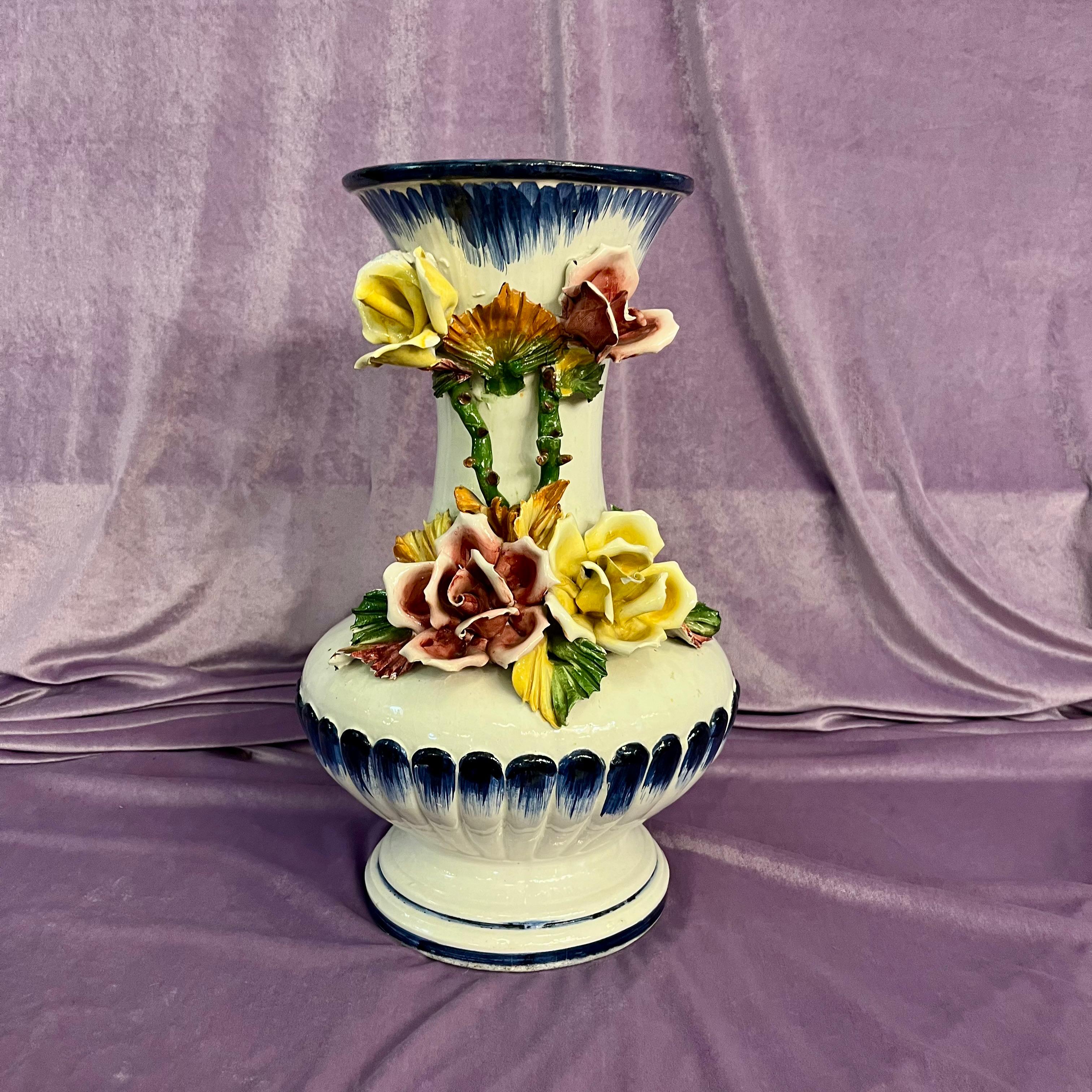 Vintage Capodimonte Urn