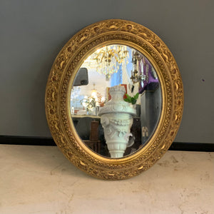 Pretty Antique Gilt Gold Mirror