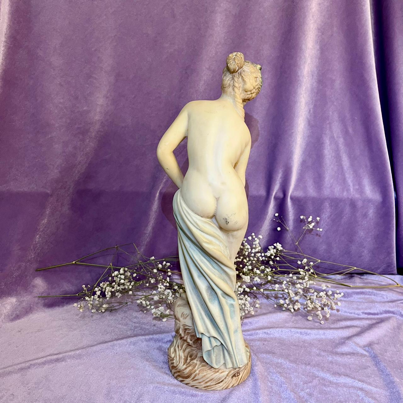Classical Statue of Venus at Her Bath