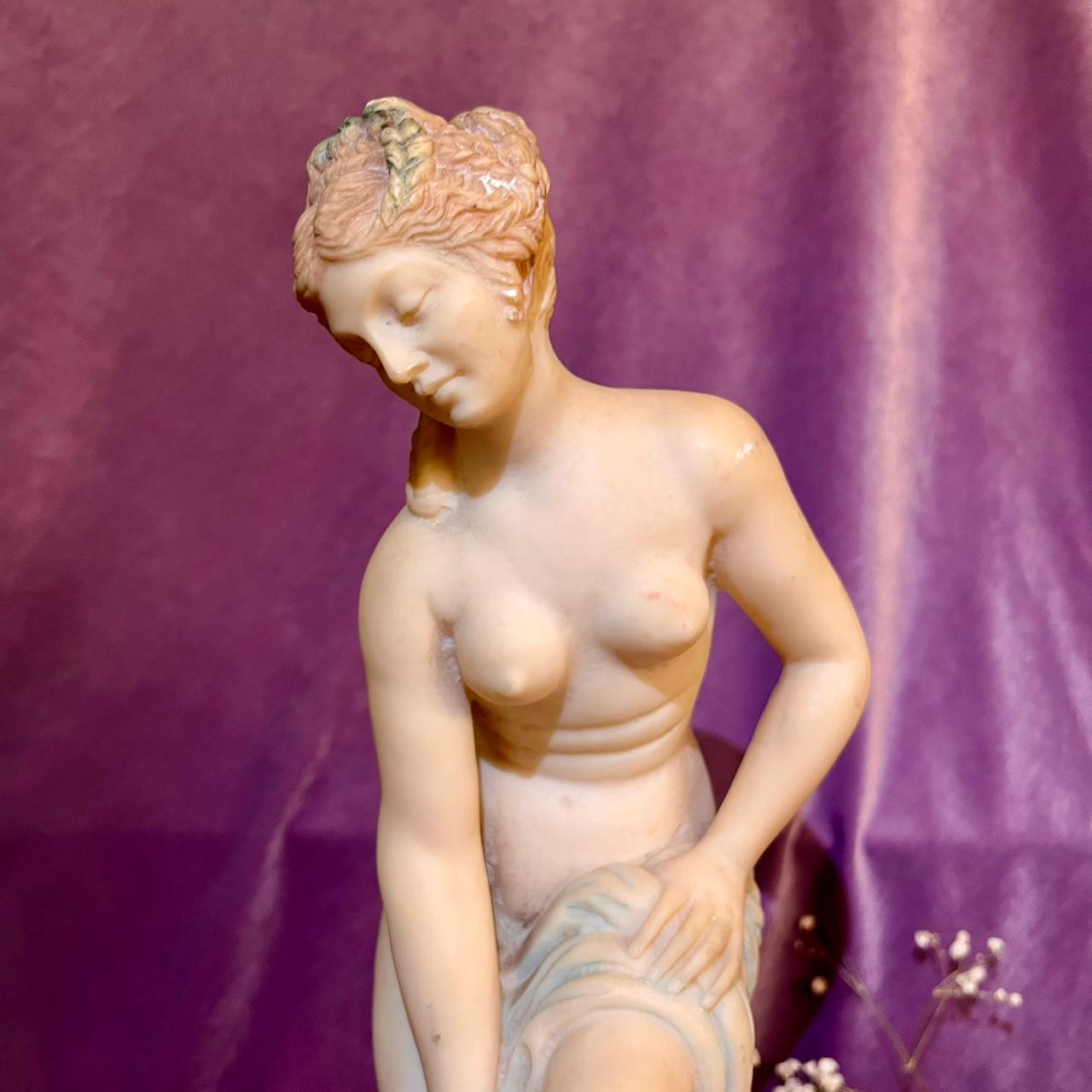 Classical Statue of Venus at Her Bath