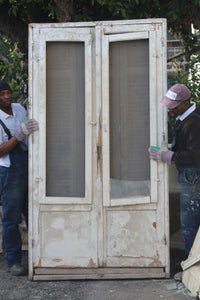 Salvaged Shutter Doors