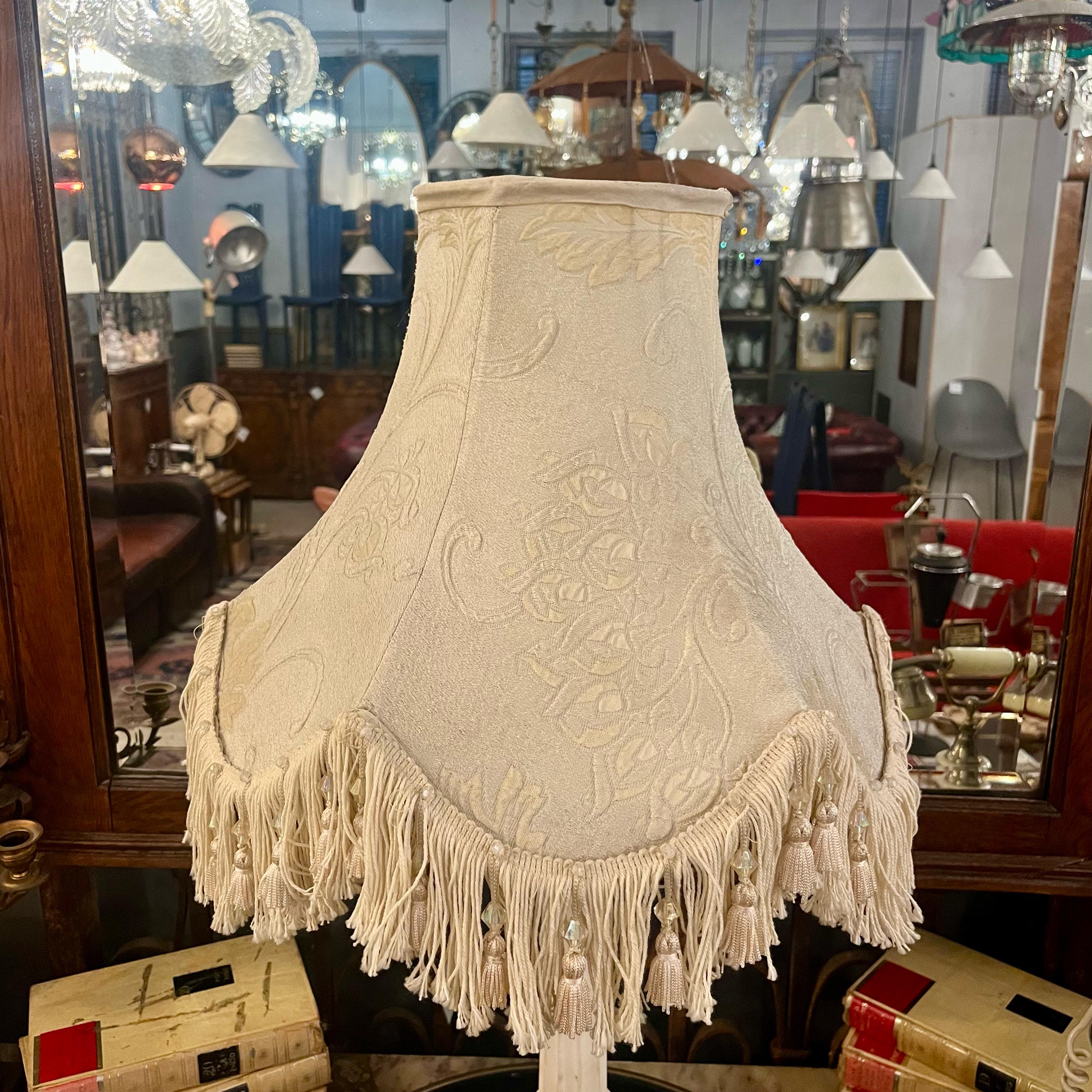 Vintage Cream Lamp Shade - SOLD