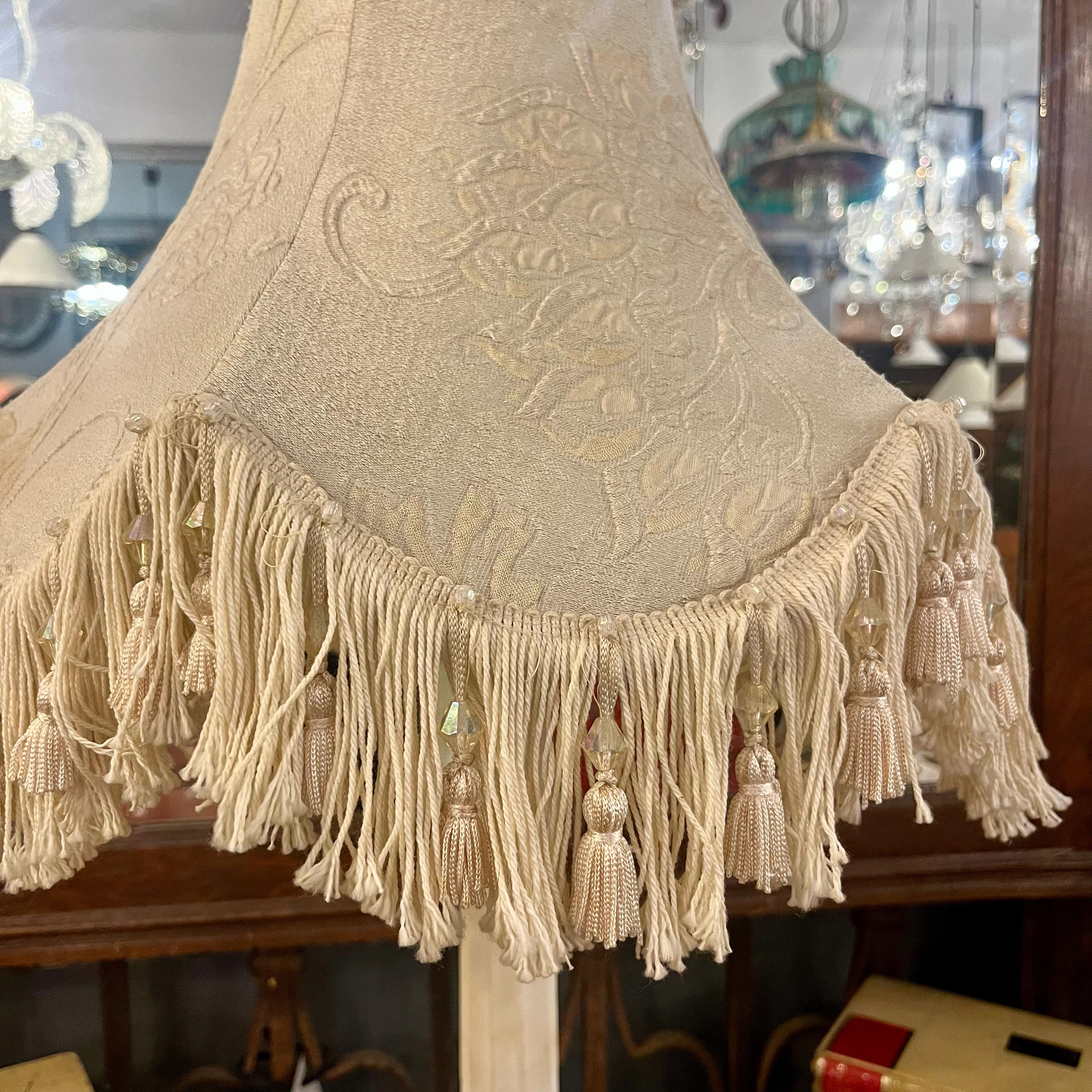 Vintage Cream Lamp Shade - SOLD