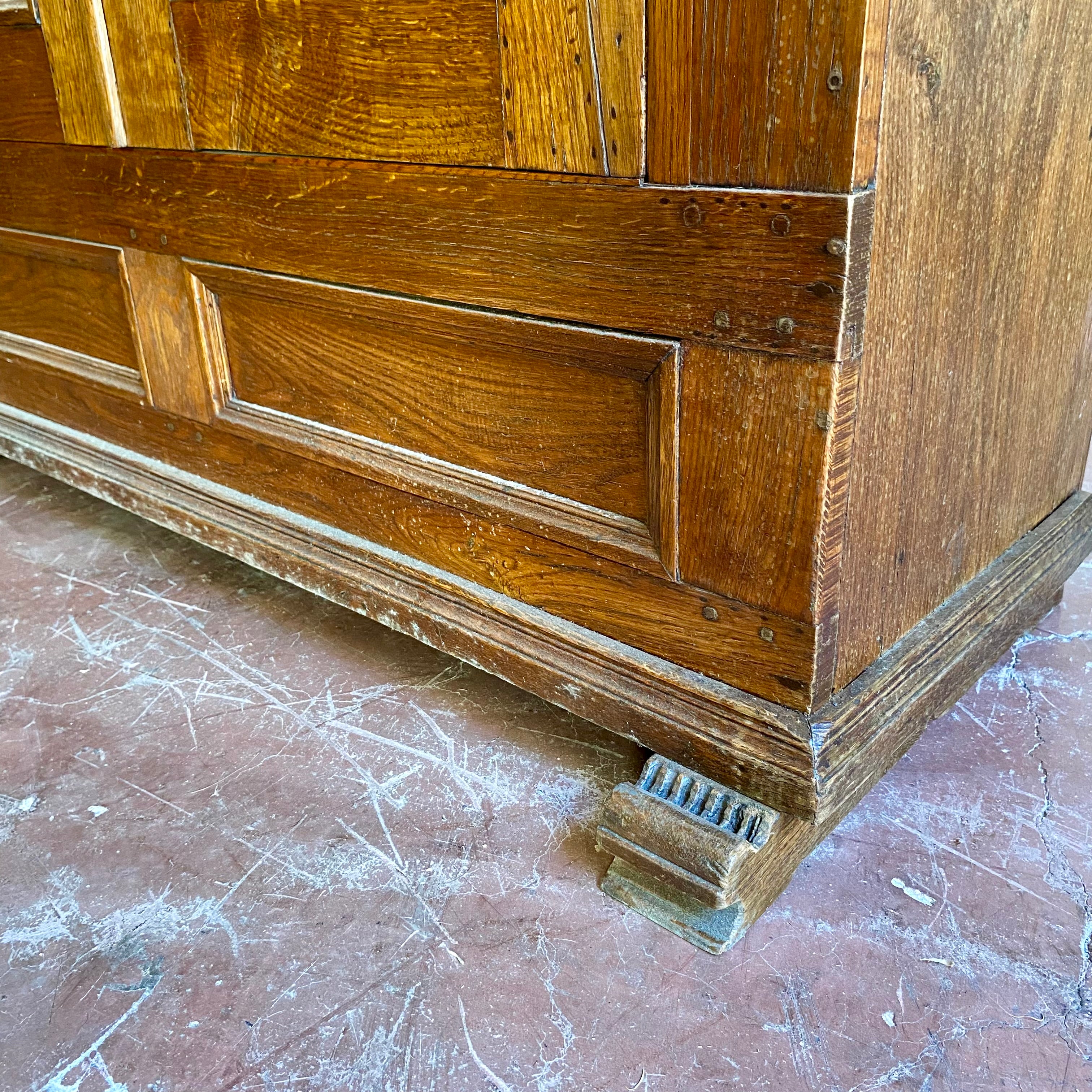 Antique Dutch Oak Cabinet - SOLD