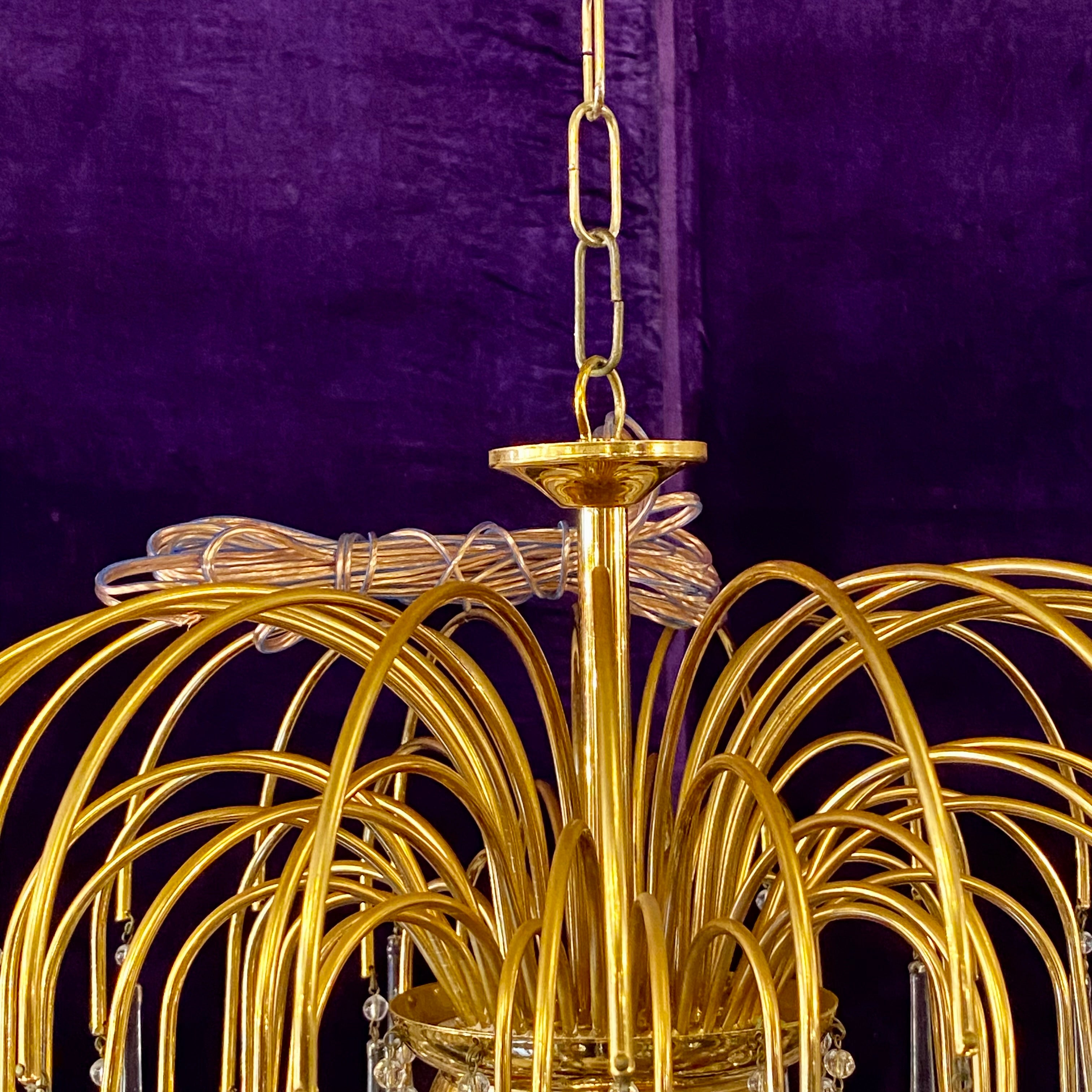 Stunning 1960's Chandelier Attributed to Venini