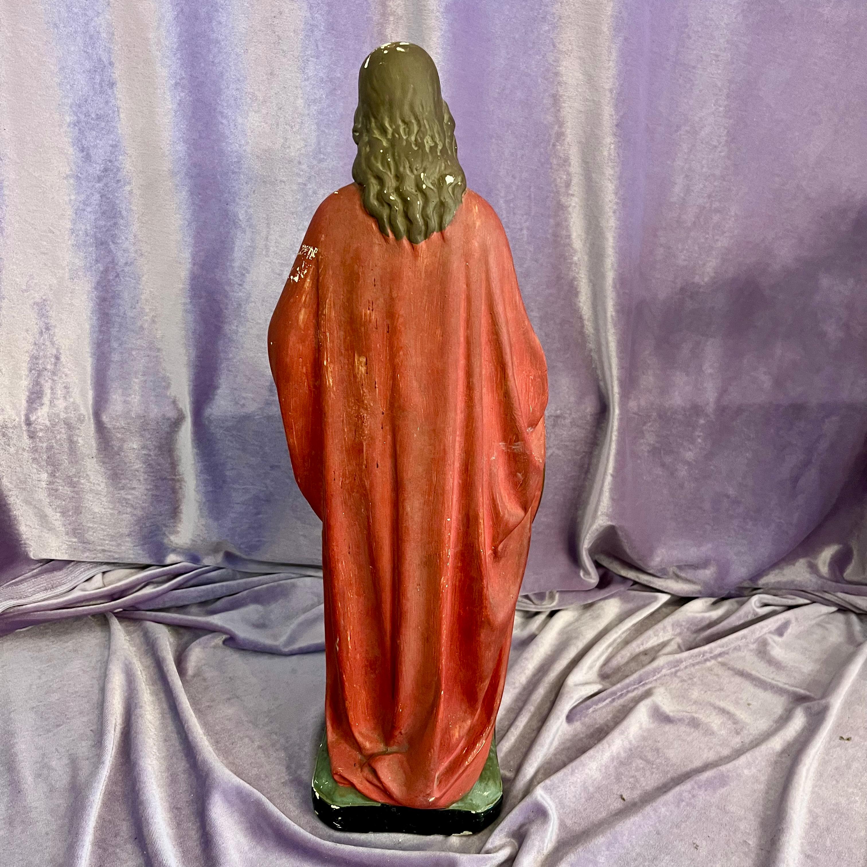 Hand-Painted Sacred Heart of Jesus