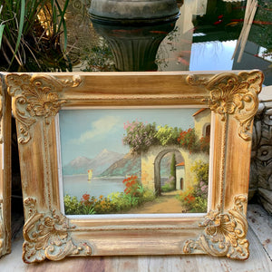 Antique Oil Paintings by D Groen - SOLD