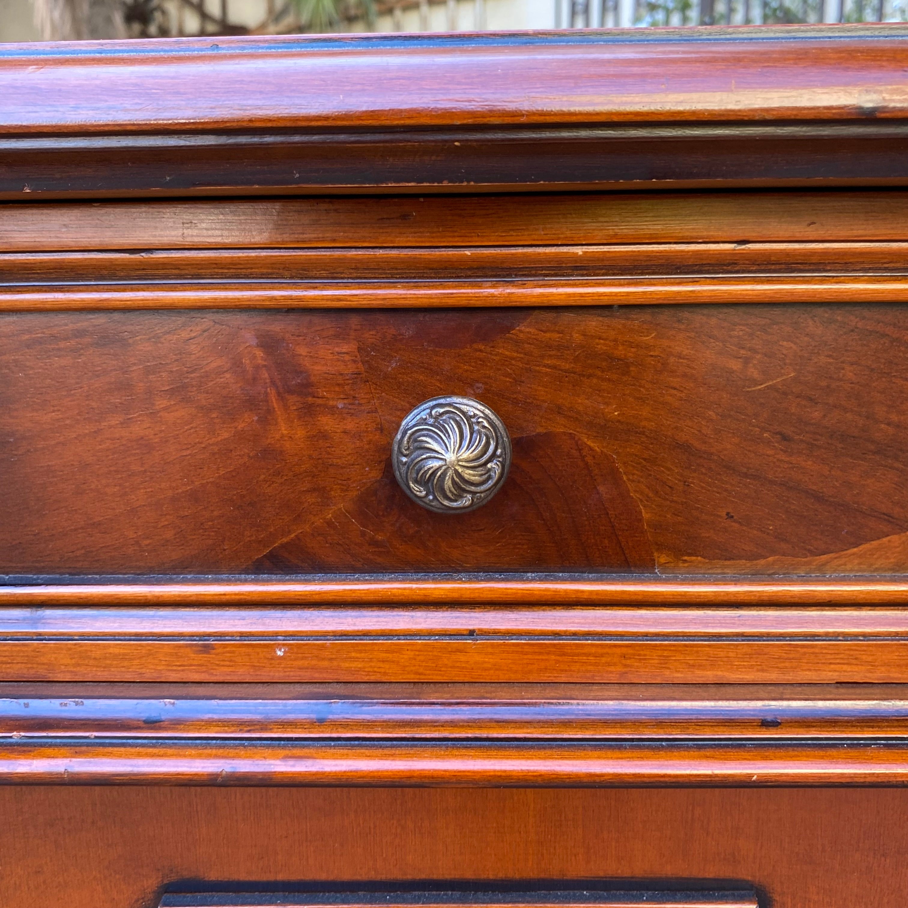 Amazing Antique Rosewood Cabinet Set