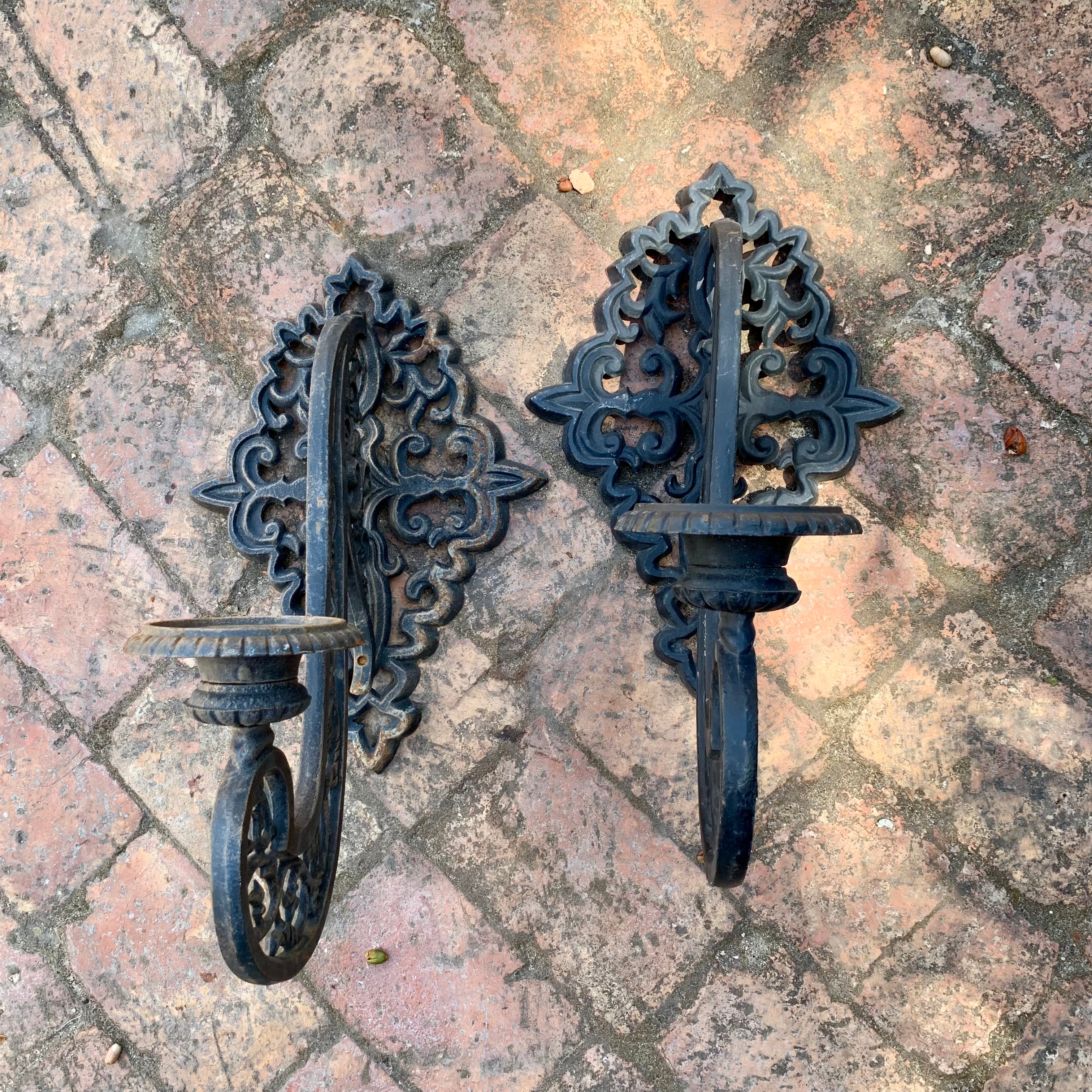 Beautiful Cast Iron Outdoor Candelabra