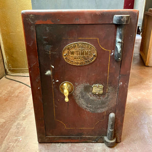 Antique J. W. Timms Wombourn Safe