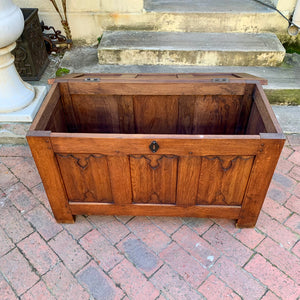 Small Antique Oak Chest