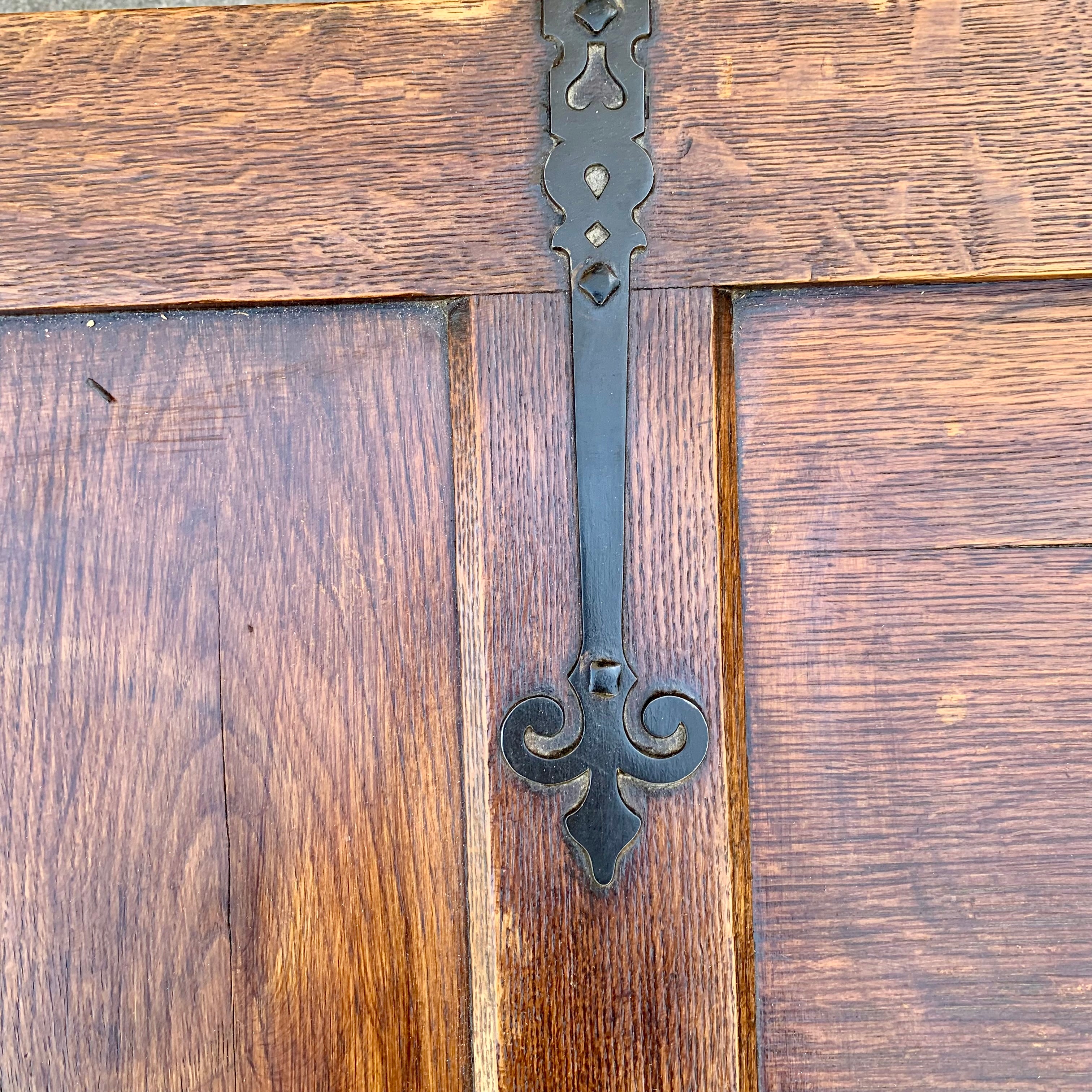 Small Antique Oak Chest