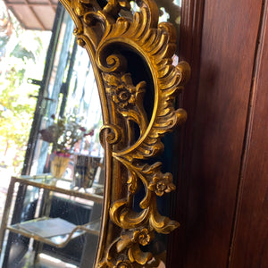 Pretty Antique Gilt Gold French Mirror